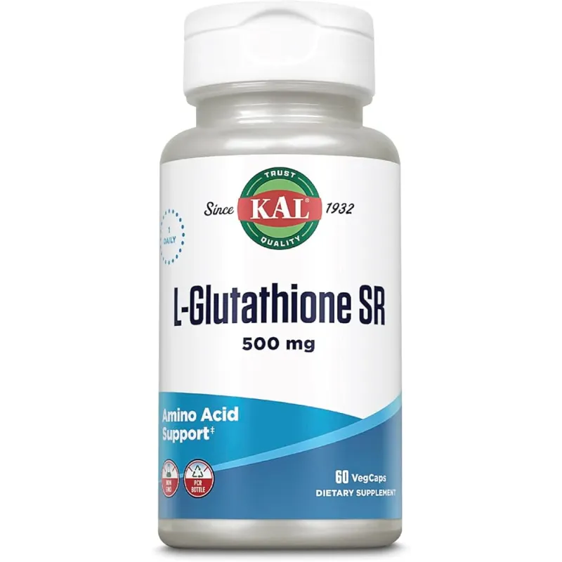 Super l-glutathione 500 mg 30 cápsulas vegetales, Kal