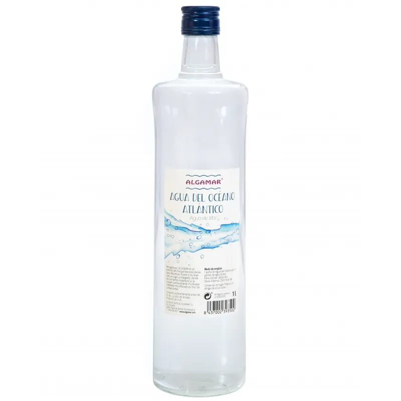 Agua de mar atlantico 1 l, Algamar