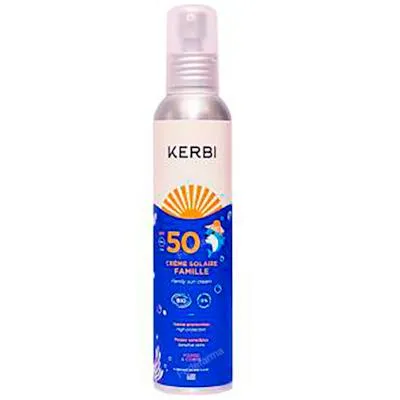Crema solar familiar SPF50 150 g, Kerbi