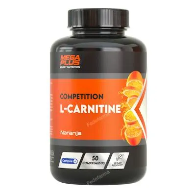 L-carnitina Masticable 50 comprimidos, Mega Plus