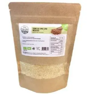Semillas De Lino Oro Molido BIO 175 g, Ecosalim