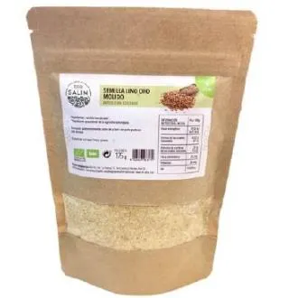Gemahlene Leinsamen Gold BIO 175 g, Ecosalim