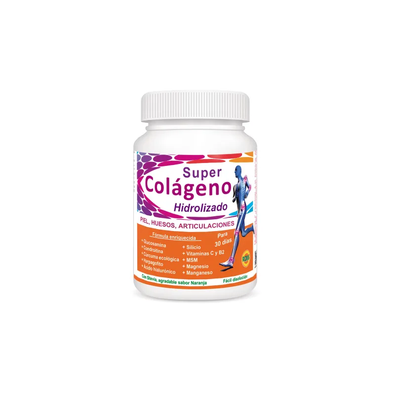 Super gehydrolyseerd collageen sinaasappel 300 g, Robis