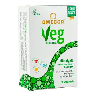Omegor veg omega 3 vegetal 60 cápsulas, Uga Nutraceuticals