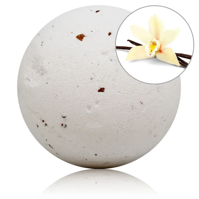 Bomba de banho espumosa baunilha/pétalas 140 g, Sys