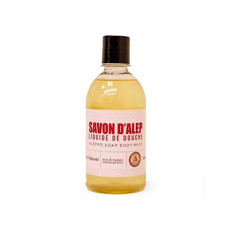 Jabón líquido de Alepo Rosa de Damasco 500 ml, Alepeo