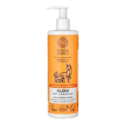 Wilda Veterinaria natura siberica shampoo lucidante per animali domestici 400 ml, Wilda Vet