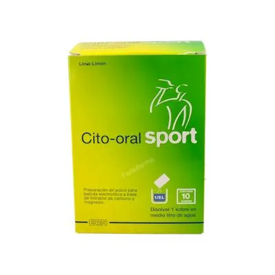 Cito oral sport 10 bolsas, Ern