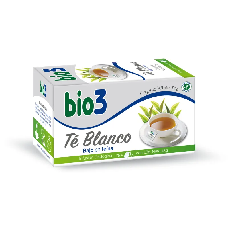 Bie 3 té blanco 25 bolsitas, Bio3