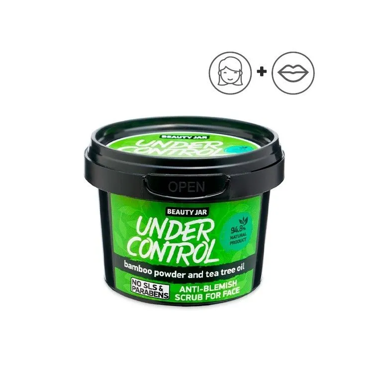 Esfoliante facciale anti-imperfezioni - Albero del Tè e Bambù, Beauty Jar
