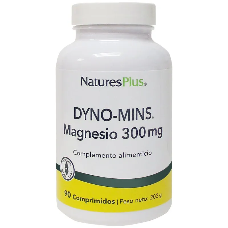 Dyno-mins magnesio 300 g 90 comprimidos, Natures Plus