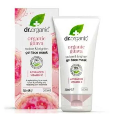 Mascarilla facial iluminadora 50 ml, Dr. Organic
