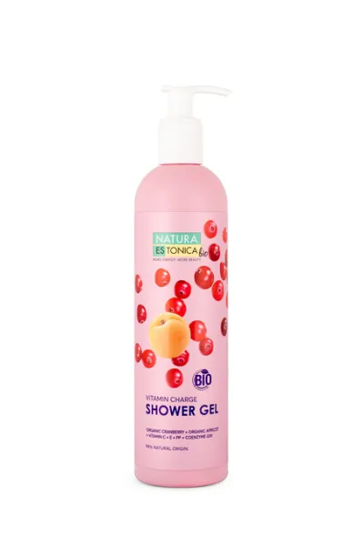 Vitamin charge shower gel 400 ml, Natura Estonica