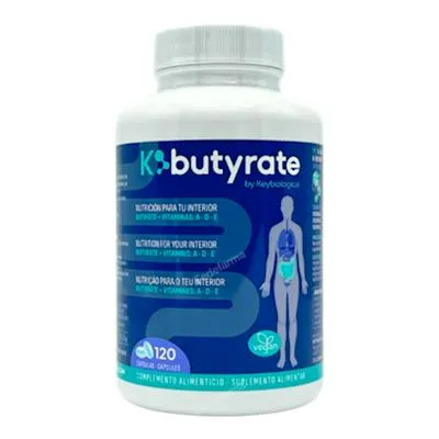 Kbutyrate 120 cápsulas, Keybiological