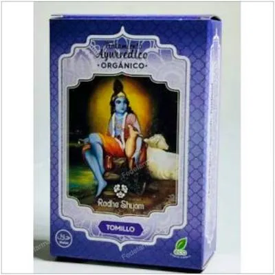 Soin capillaire ayurvédique thym BIO 100 g, Radhe Shyam