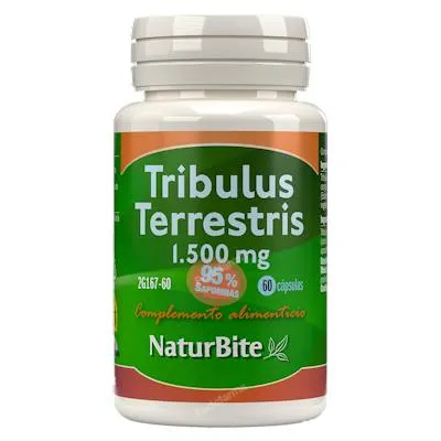 Tribulus terrestris 60 cápsulas, Naturbite
