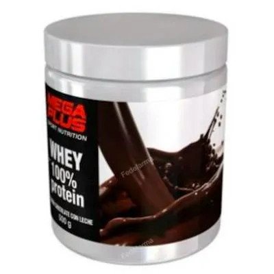 Whey 100% prot chocolate con leche 500 g, Mega Plus