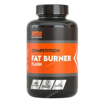 Fat burner flash competition 120 cápsulas, Mega Plus