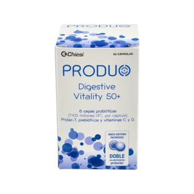Digestive vitality 50+30 cápsulas, Produo