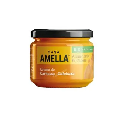 Bowl de crema de calabaza s/g s/l sin aditivo bajo en sal BIO 260 g, Casa Amella
