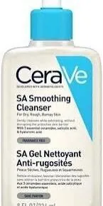 Sa smoothing cleanser for dry rough bumpy skin 473 ml, Cerave