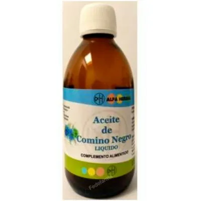 Aceite de comino negro 200 ml, Alfa Herbal