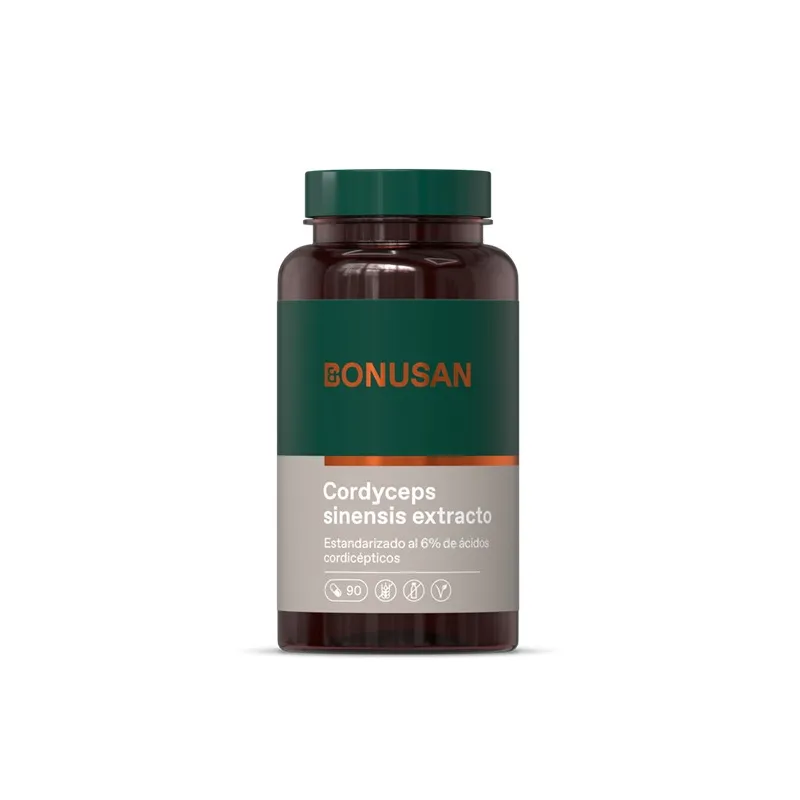 Cordyceps sinensis extracto 90 cápsulas, Bonusan
