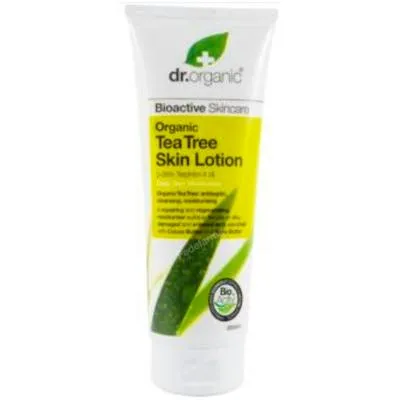 Loción corporal árbol del té orgánico 200 ml, Dr. Organic