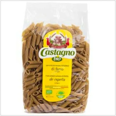 Maccheroni di spelta integrale dicoccum BIO 500 g, Castagno
