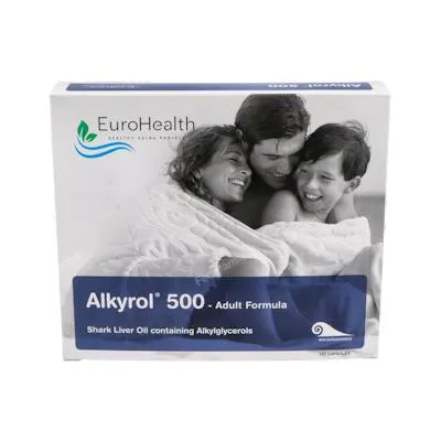 Alkyrol 500 mg health 120 cápsulas, Eurohealth