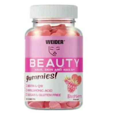 Gummy beauty 40 gummies, Weider