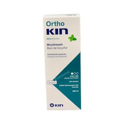 Ortho colutorio menta 500 ml, Kin