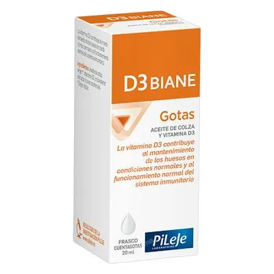D3 biane 20 ml, Pileje