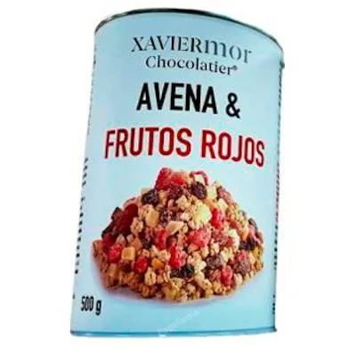 Granola de avena frutas del bosque 500 g, Xaviermor