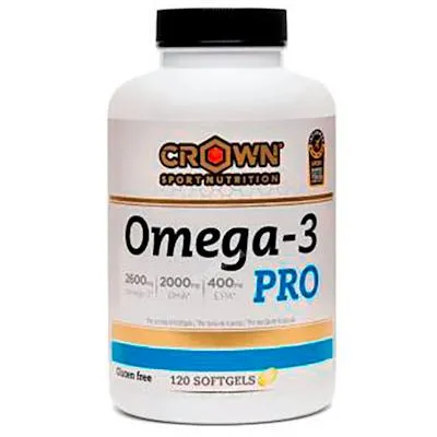 Ómega 3 pro 120 pérolas, Crown Sport Nutrition