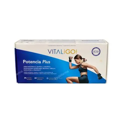 Vital go potencia plus 20 ampollas, Herbora