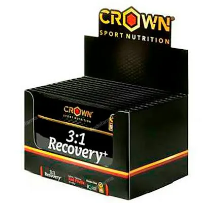 3:1 recovery+ frutos rojos monodosis 10 x 50 g, Crown Sport Nutrition