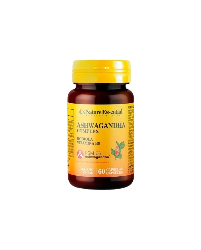Ashwagandha complex KSM-66 60 capsules, Nature Essential