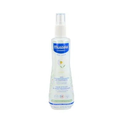 Agua refrescante para peinar bebe-niño 200 ml, Mustela