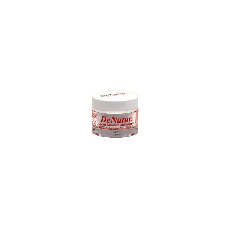 Crema nutritiva antiarrugas de natur 50 ml, Denatur