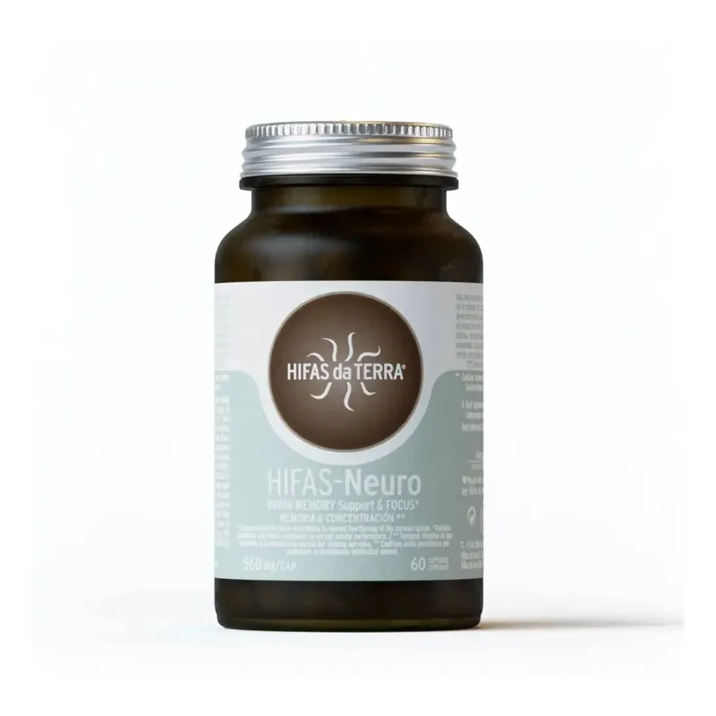 Hifas-neuro hdt vidrio 60 cápsulas, Hifas Da Terra