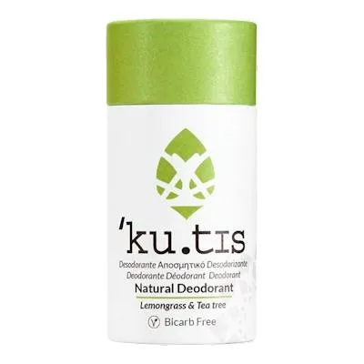 Desodorante sin bicarbonato de lemongrass y árbol de té, Kutis Skincare