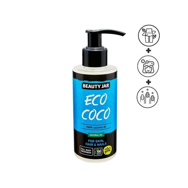 Aceite de Coco 100%, Beauty Jar