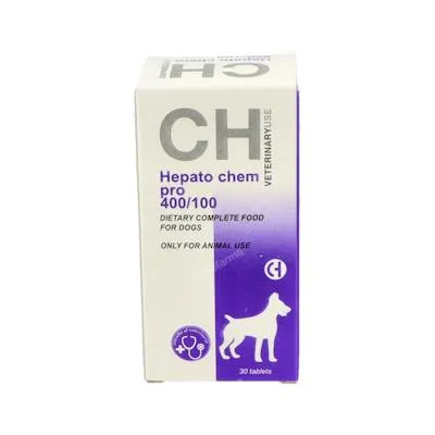 Hepato chem pro 400/100 30 comprimés, Chemical Iberica Vet