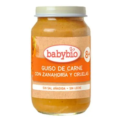 Eintopf Rindfleisch Karotte Pflaumen 200 g, Babybio