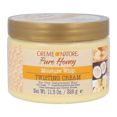 Puré honey moisturizing whip twist cream 326 g, Creme Of Nature