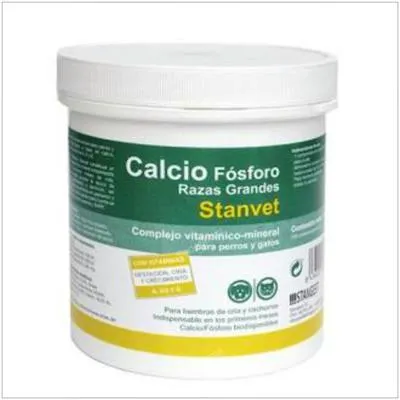 Stanvet calcio/fosforo razas grandes vet 120 comprimidos, Stangest Vet