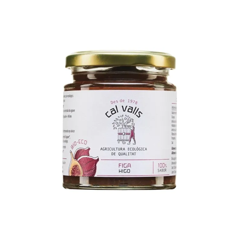 Mermelada de higo sin azúcar BIO 240 g, Cal Valls