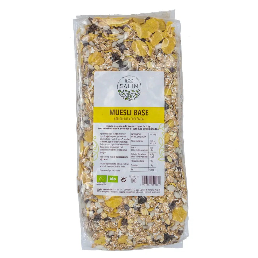 Muesli Base BIO 1 kg, Ecosalim
