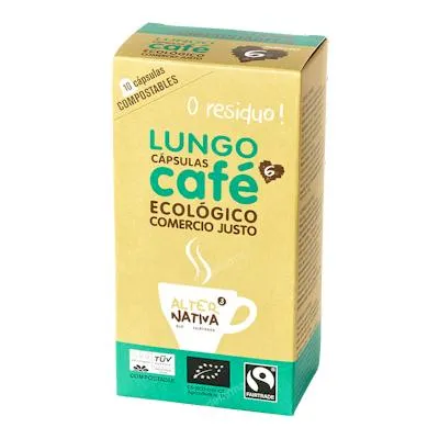Café longo café biodegradable BIO 10 cápsulas, Alternativa 3